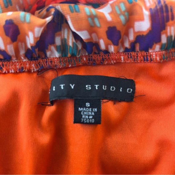 Vibrant Lightweight Strapless Bold Boho Print Maxi Dress Size Small - Picture 6 of 6